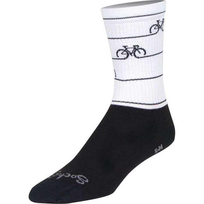 SockGuy Crew Cyclepath Socks - 6 Large/X-Large