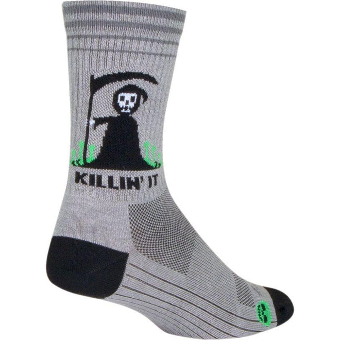 SockGuy Killin' It Crew Sock - 6 Small/Medium