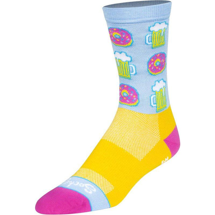 SockGuy Crew Mmmm Socks - 6 Small/Medium