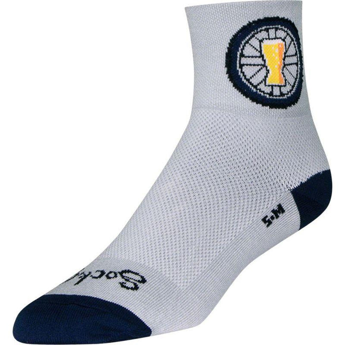 SockGuy Classic Destiny Socks - 3 Gray Large/X-Large