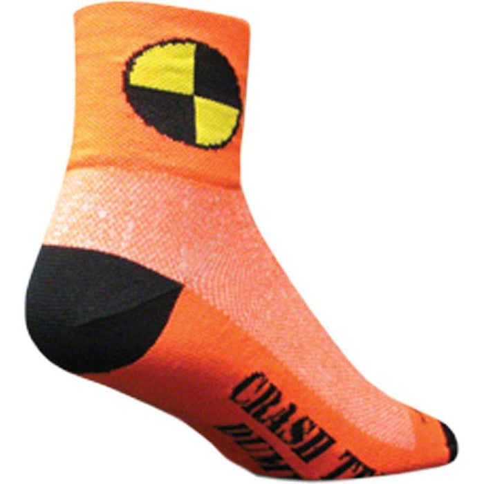 SockGuy Classic Crash Socks - 3 Orange Large/X-Large