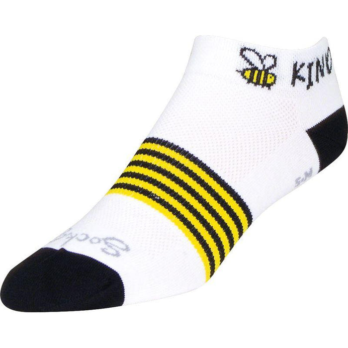 SockGuy Classic Bee Kind Socks - 1 Small/Medium