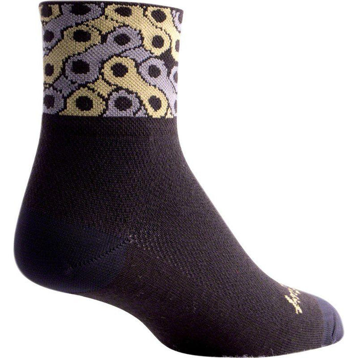 SockGuy Classic Links Socks - 3 Black Large/X-Large