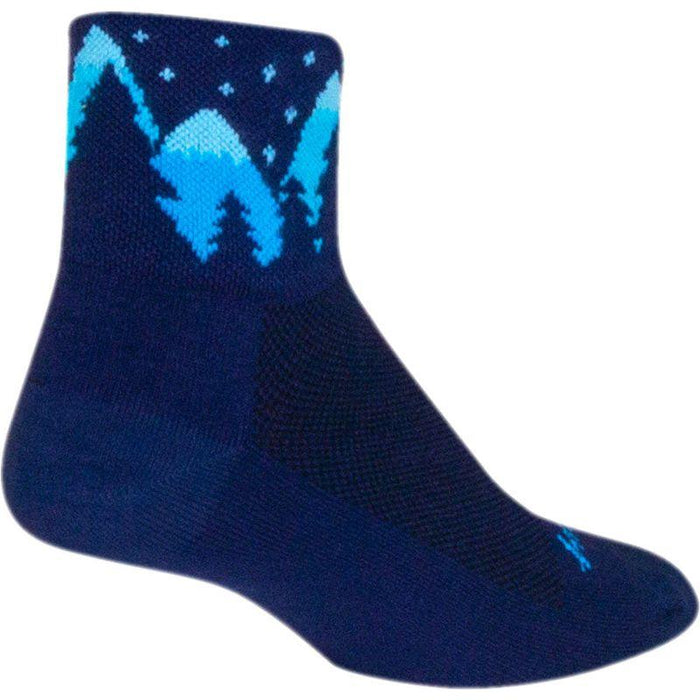 SockGuy Classic Midnight Socks - 3 Black Small/Medium