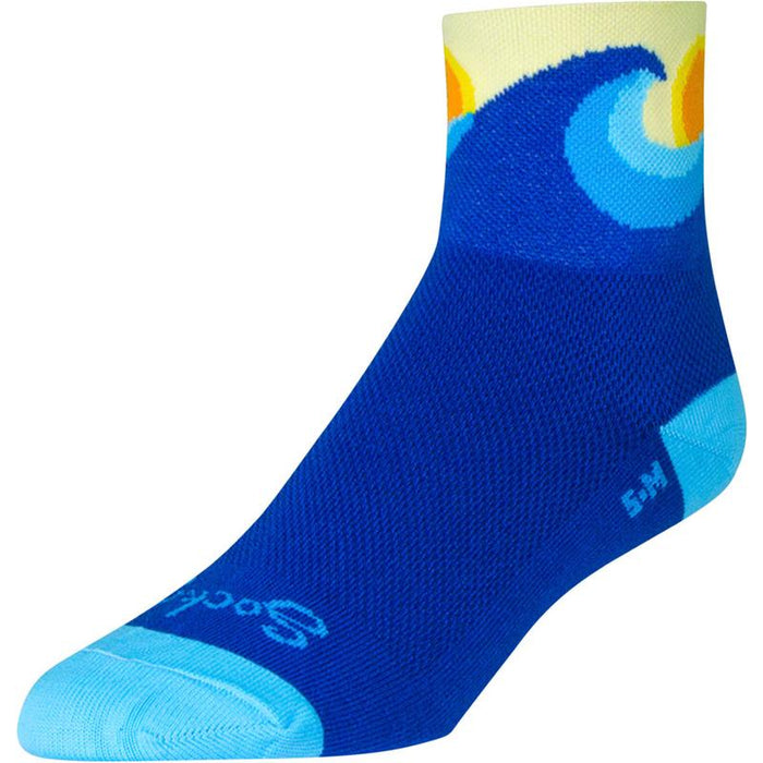 SockGuy Classic Swell Socks - 3 Blue Large/X-Large