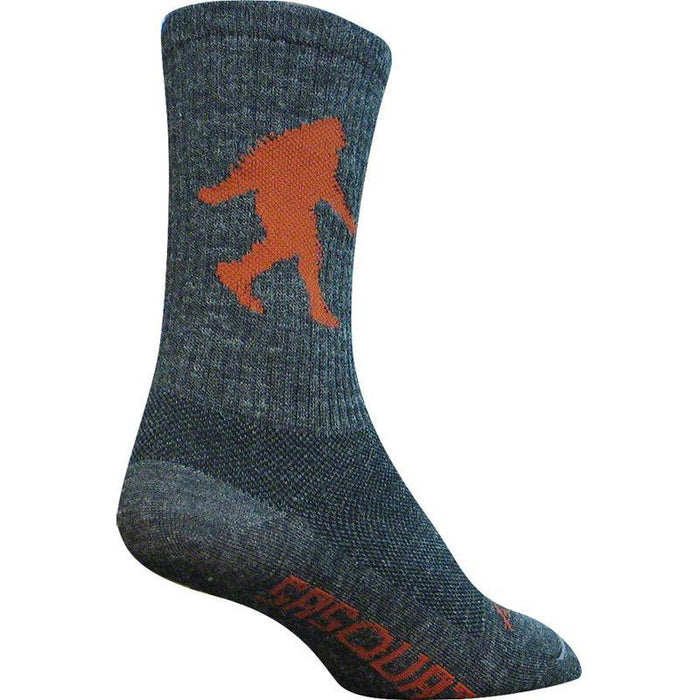 SockGuy Wool Sasquatch Socks - 6 Gray Large/X-Large
