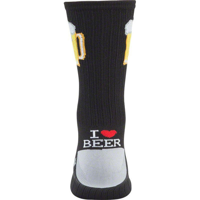 SockGuy SGX Tallboy Socks - 6 Black Large/X-Large