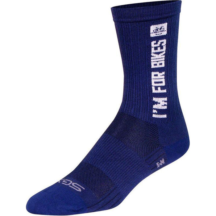 SockGuy SGX People For Bikes Socks - 7 Small/Medium
