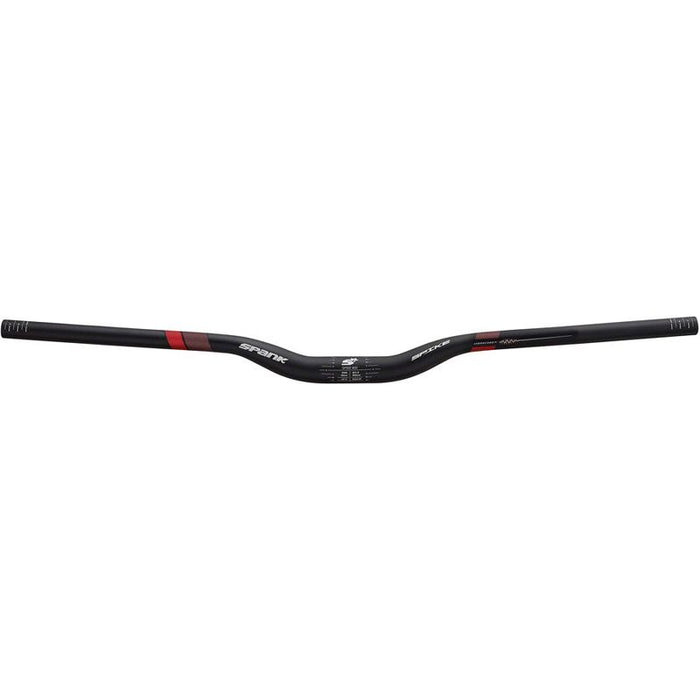 Spank Spike 800 Vibrocore Riser Handlebar: 31.8 800mm 30mm Rise Black/Red