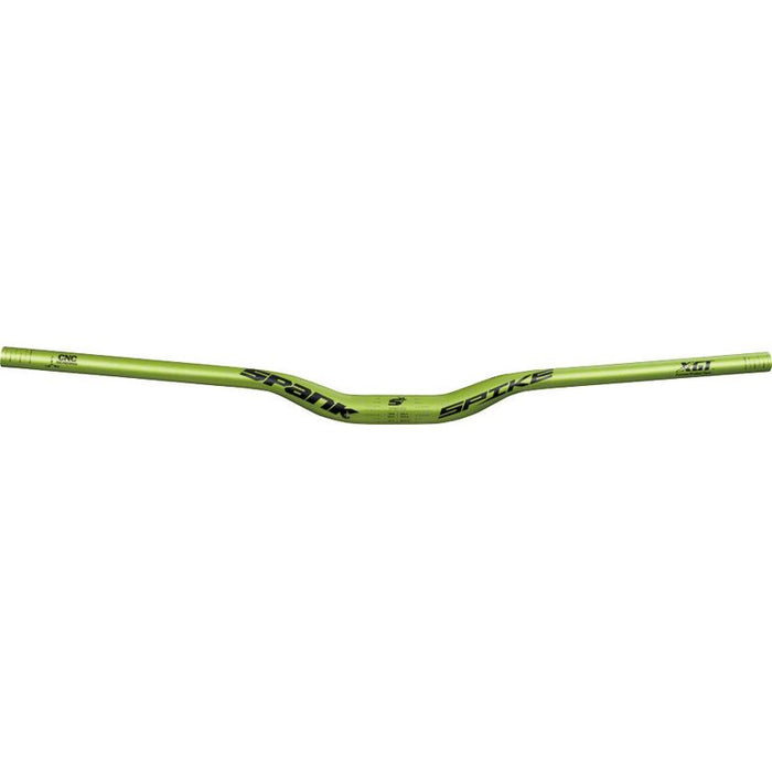 Spank Spike Race Bars 800mm Wide 30mm Rise 31.8mm Clamp Matte Green