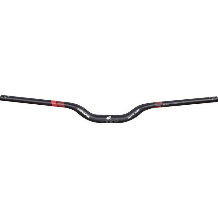 Spank Spike 800 Vibrocore Riser Handlebar: 31.8 800mm 50mm Rise Black/Red