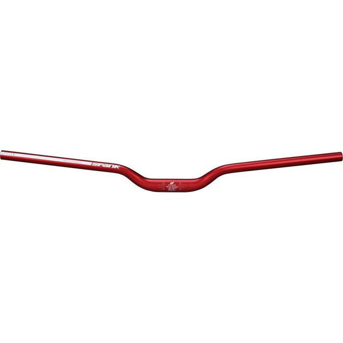 Spank Spoon 800 Handlebar - 31.8mm Clamp 40mm Rise Red