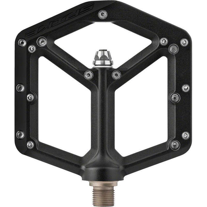 Spank Spike Pedals - Platform Aluminum 9/16 Black