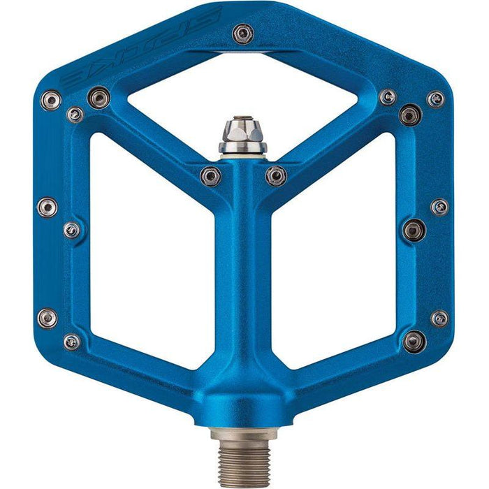 Spank Spike Pedals - Platform Aluminum 9/16 Blue