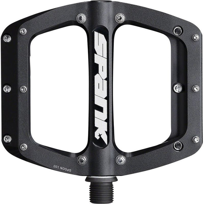 Spank Spoon 100 Pedals - Platform Aluminum 9/16 100mm Wide Black