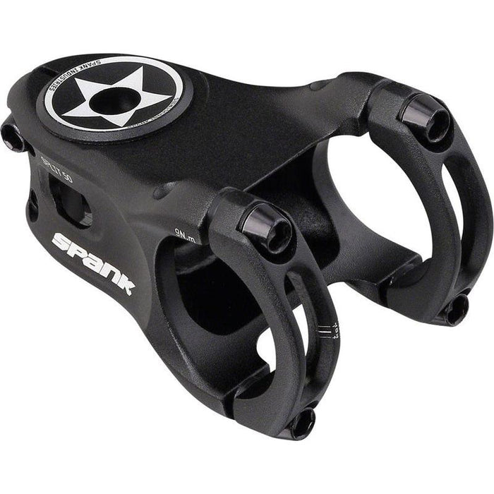Spank Split Stem - 38mm 31.8 Clamp /-0 1 1/8 Aluminum Black
