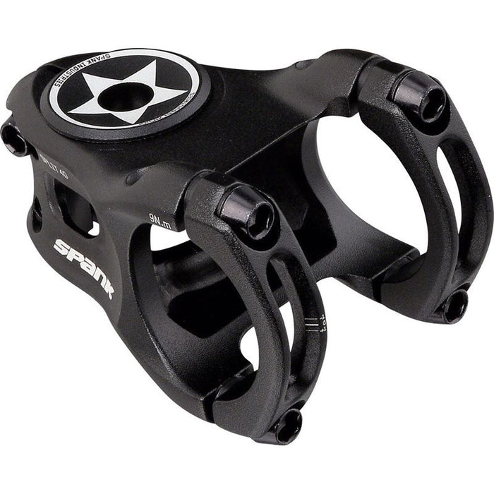 Spank Split 35 Stem - 40mm 35 Clamp /-0 1 1/8 Aluminum Black