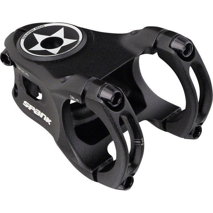 Spank Split 35 Stem - 45mm 35 Clamp /-0 1 1/8 Aluminum Black