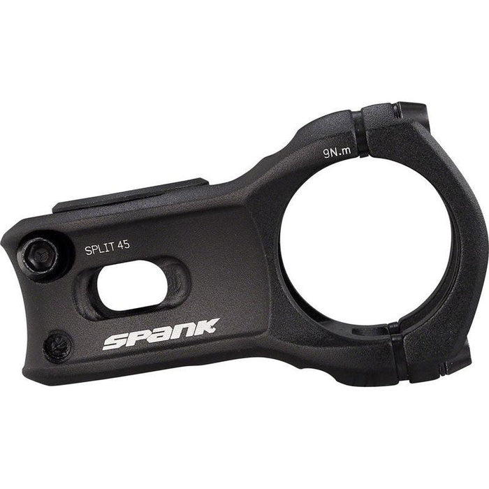 Spank Split 35 Stem - 45mm 35 Clamp /-0 1 1/8 Aluminum Black