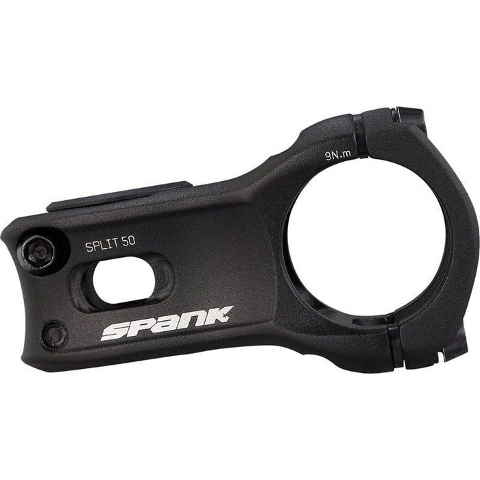 Spank SPLIT 35 Stem - 50mm 35mm Clamp 0 Degree 1-1/8 Black