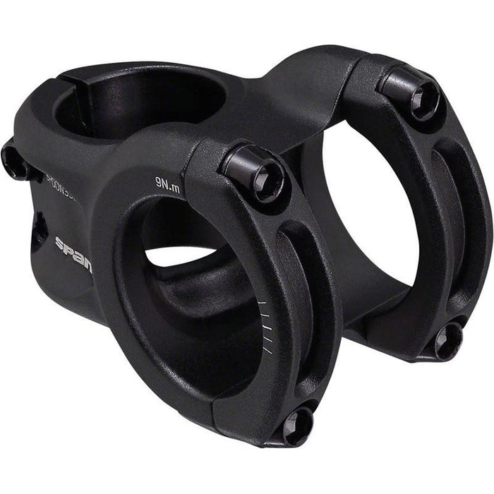 Spank Spoon 318 Stem - 43mm 31.8 Clamp /-0 Black