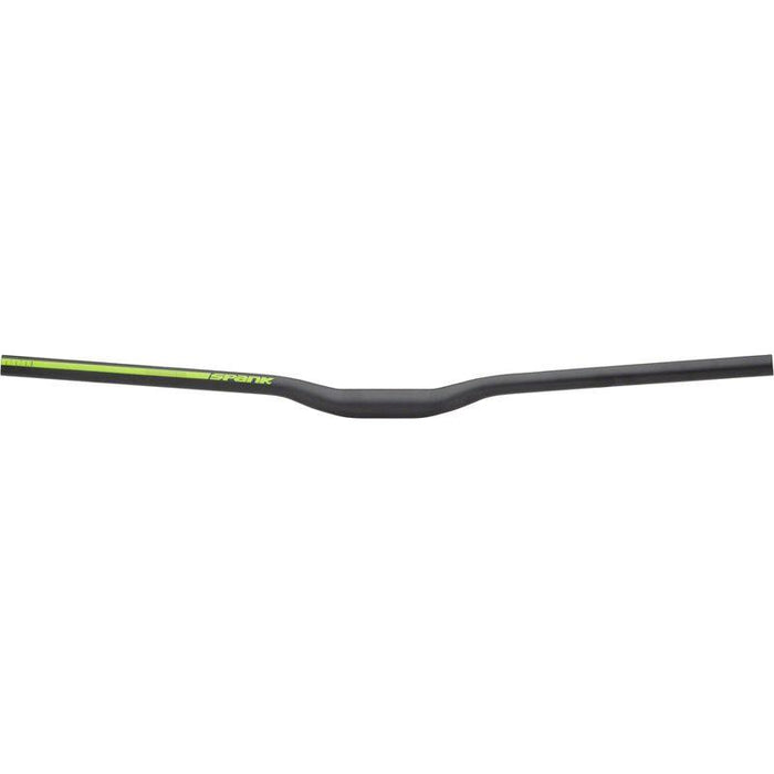 Spank Spoon 800 Handlebar - 31.8 x 800mm 20mm Rise Black/Green