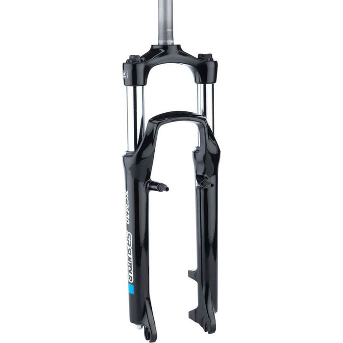 SR Suntour XCM Suspension Fork - 26 1 Threadless Steerer 100mm Rim and Disc Black