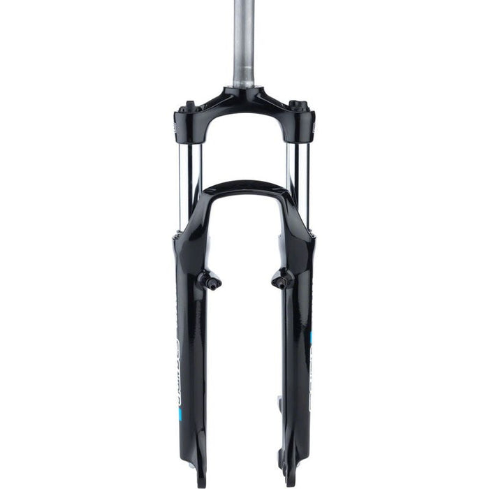 SR Suntour XCM Suspension Fork - 26 1 Threadless Steerer 100mm Rim and Disc Black