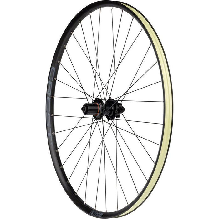 Stans No Tubes Crest S2 Front Wheel - 26 QR x 100mm 6-Bolt Black