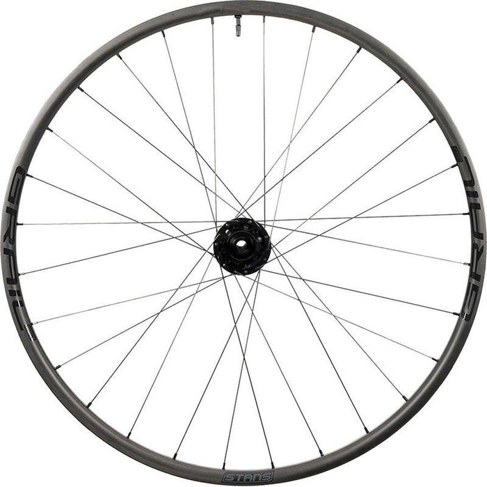 Stans No Tubes Grail CB7 Front Wheel - 700 12 x 100mm Center-Lock Gray