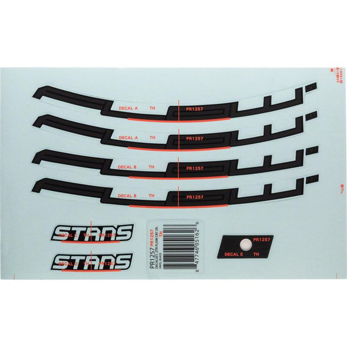 Stans No Tubes Flow CB7 Rim Decal set
