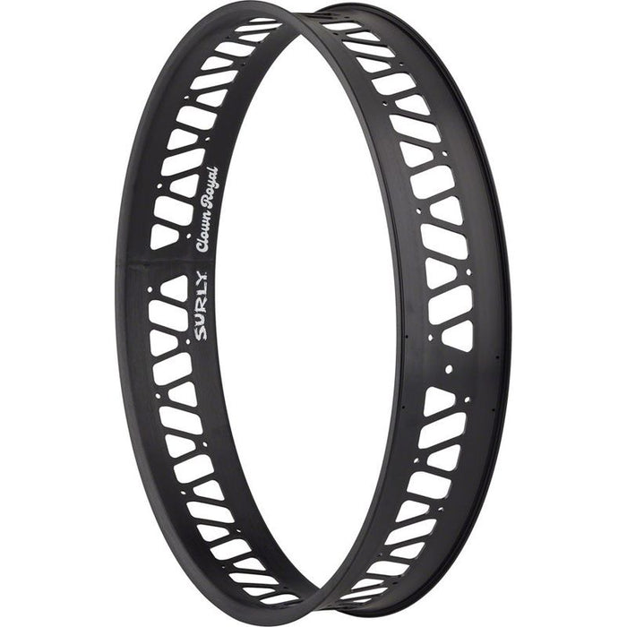 Surly Clown Royal Rim - 24 Disc Black 32H 100mm Symmetrical