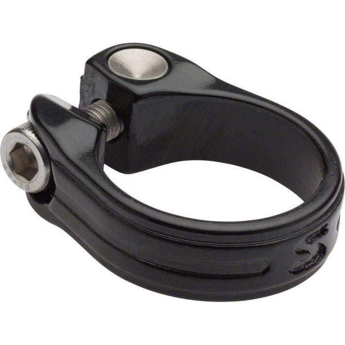 Surly Stainless Seatpost Clamp - 33.1mm Bolt-On Black