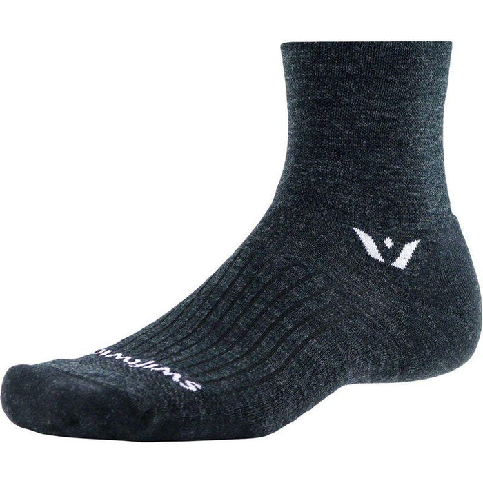 Swiftwick Pursuit Quarter Crew High Bicycle Socks