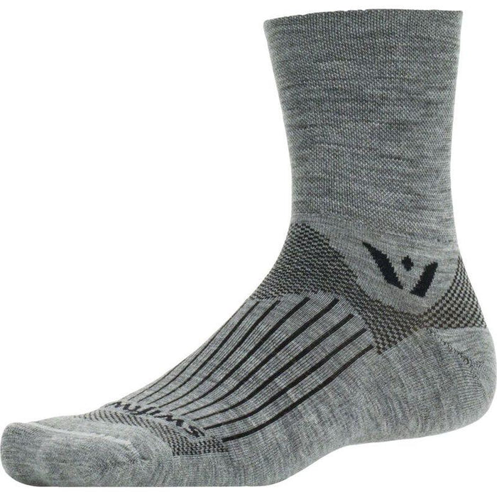 Swiftwick Pursuit Quarter Crew High Bicycle Socks