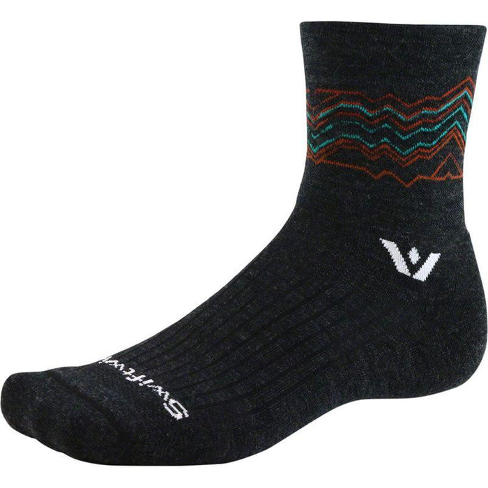 Swiftwick Pursuit Quarter Crew High Bicycle Socks