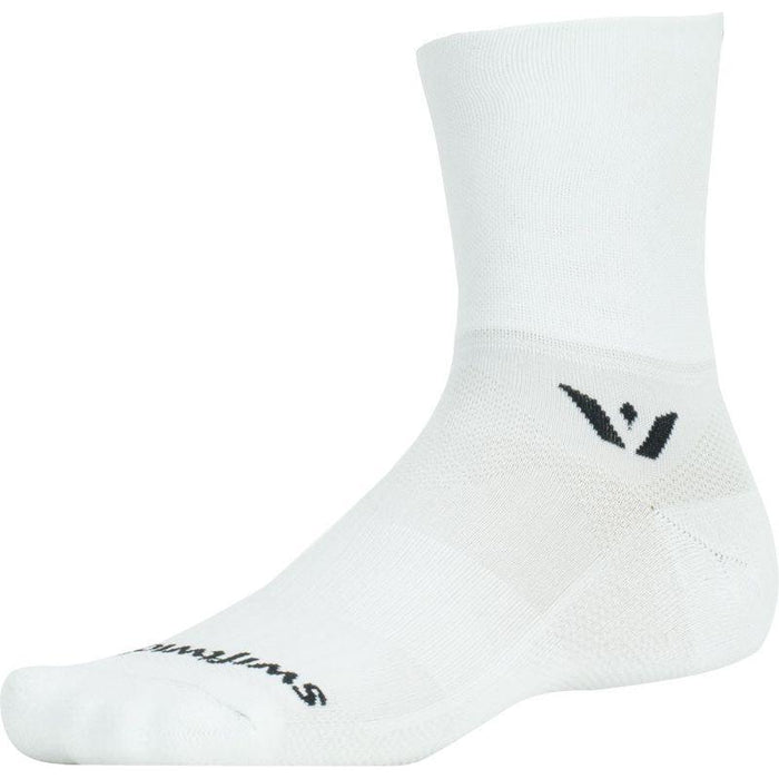 Swiftwick Aspire Quarter Crew High Bicycle Socks