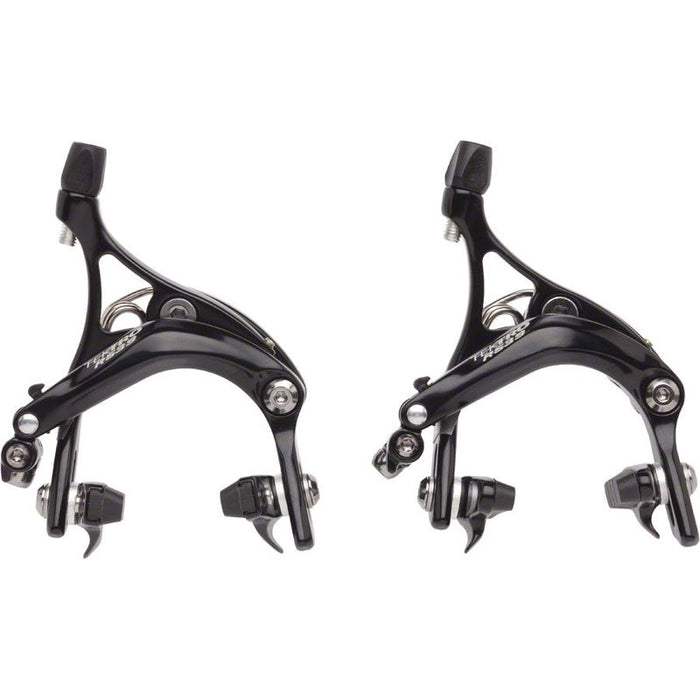 Tektro R539 Road Caliper Set Front & Rear Black 47-57mm QR