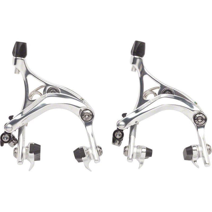 Tektro R539 Road Caliper Set Front & Rear Silver 47-57mm QR
