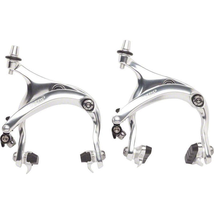 Tektro R559 Long Reach Road Calipers 55-73mm Nutted Mounting Bolts Silver