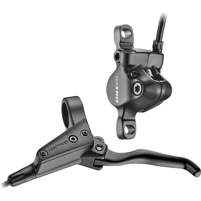 Tektro HD-T280 Disc Brake and Lever - Front Hydraulic Post Mount Black