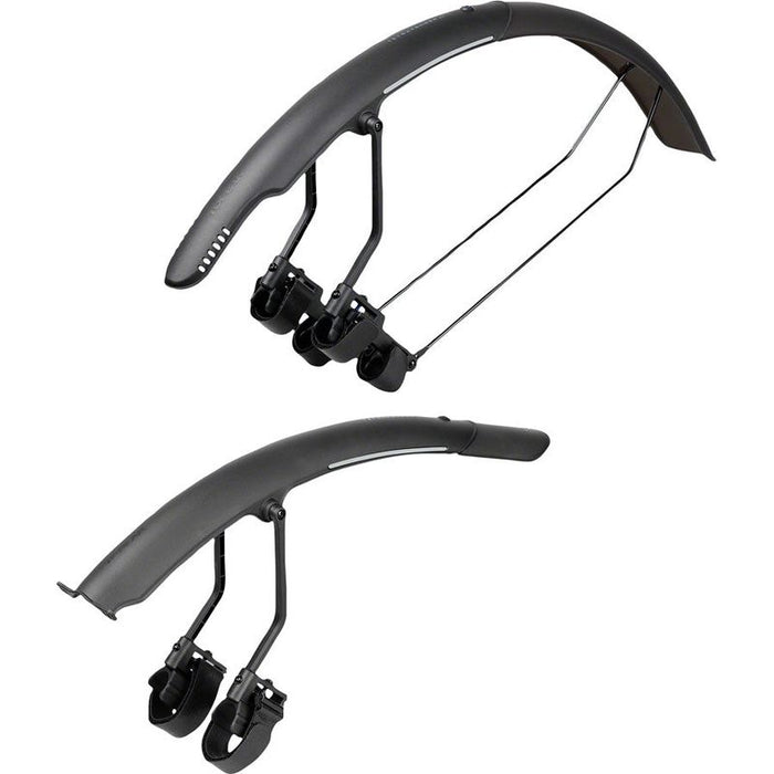 Topeak Tetrafender R1 / R2 Fender Set - Fits Up To 650/700 x 32 Road Tire Black