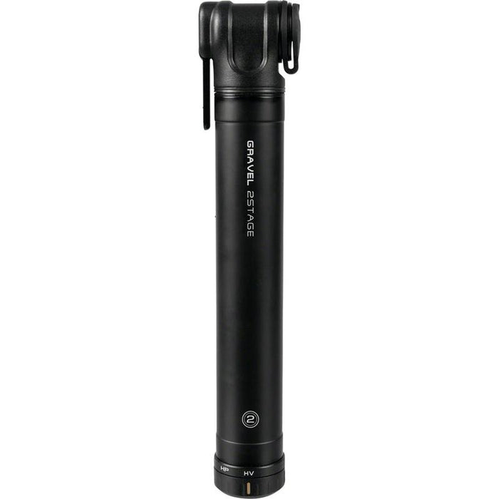 Topeak Gravel Mini Pump - 2Stage 90psi Black