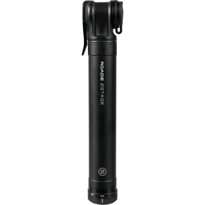 Topeak Roadie Mini Pump - 2Stage 160psi Black