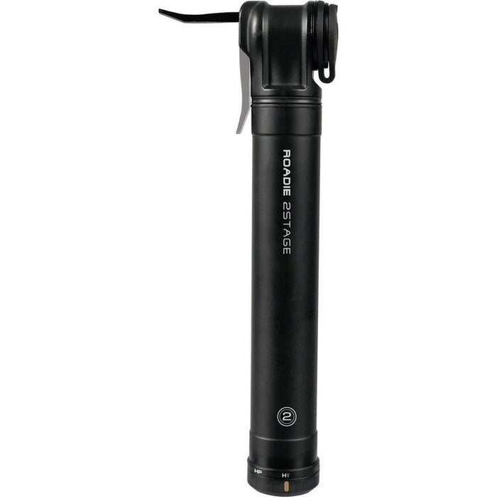 Topeak Roadie Mini Pump - 2Stage 160psi Black