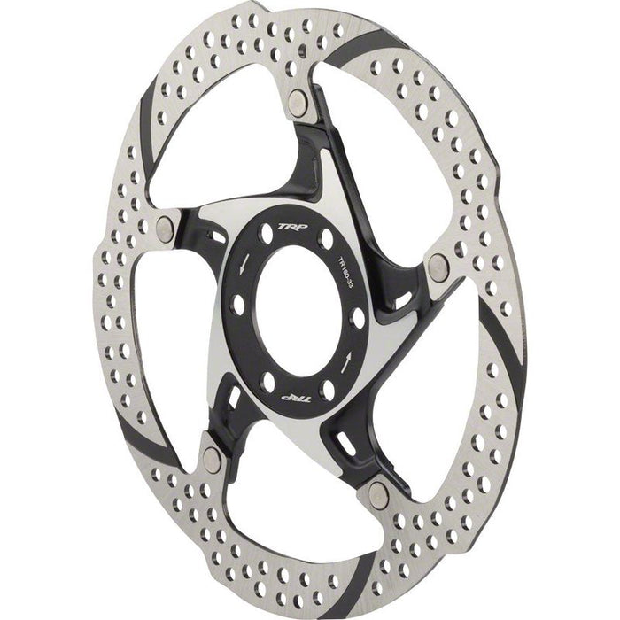 TRP-33 Disc Brake Rotor - 180mm 6-Bolt 1.8mm Silver/Black
