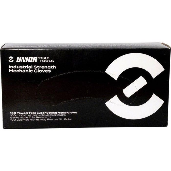 Unior Industrial Strength Nitrile Mechanic Gloves - Box 100 X-Large