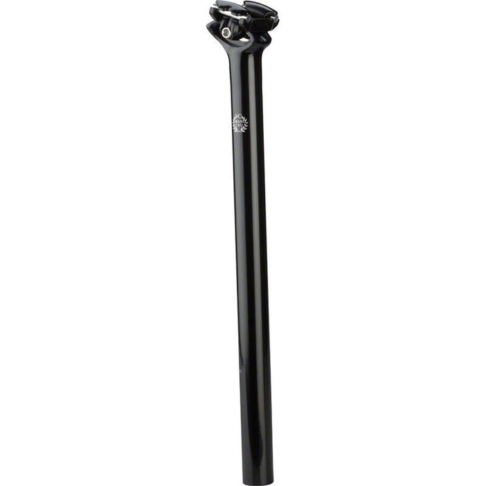 Velo Orange Grand Cru Seatpost: 0 Setback 27.2mm 400mm Black