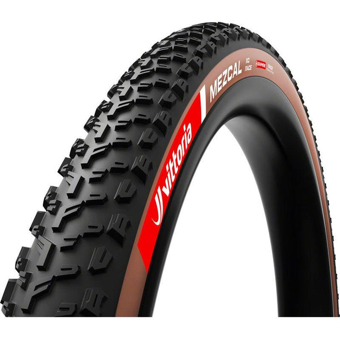 Vittoria Mezcal XC Race Tire - 29 x 2.4 Tubeless Folding Brown Graphene Silica G2.0