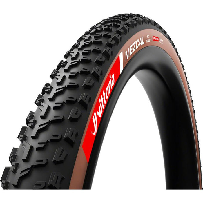 Vittoria Mezcal XC Race Tire - 29 x 2.25 Tubeless Folding Brown Graphene Silica G2.0